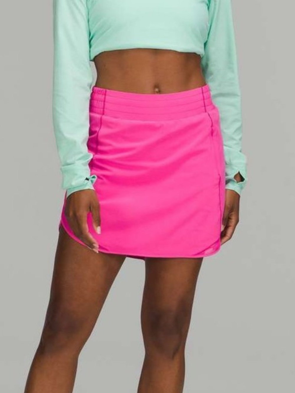 lululemon NWT Sonic Pink Hotty Hot Tall Skirt